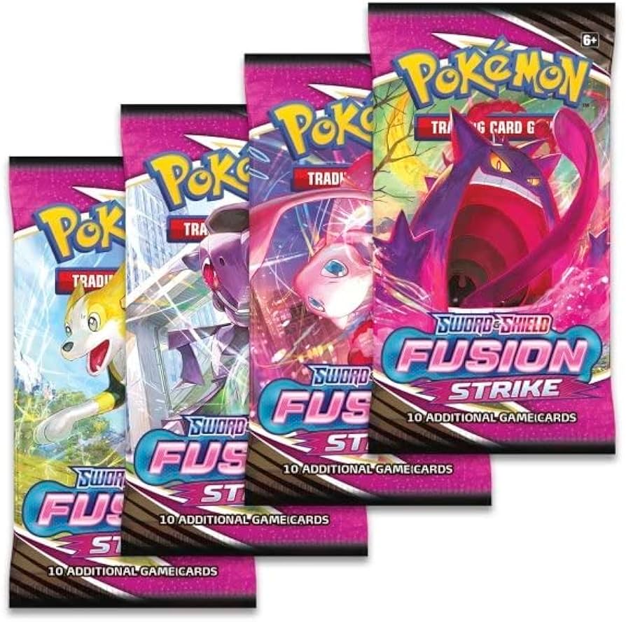 Sword and Shield Fusion Strike Packs