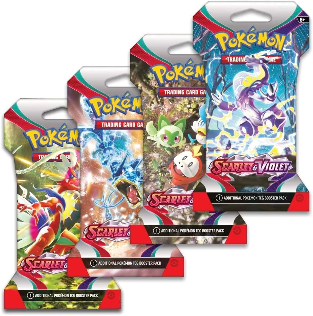 Scarlet & Violet Sleeved Booster Packs