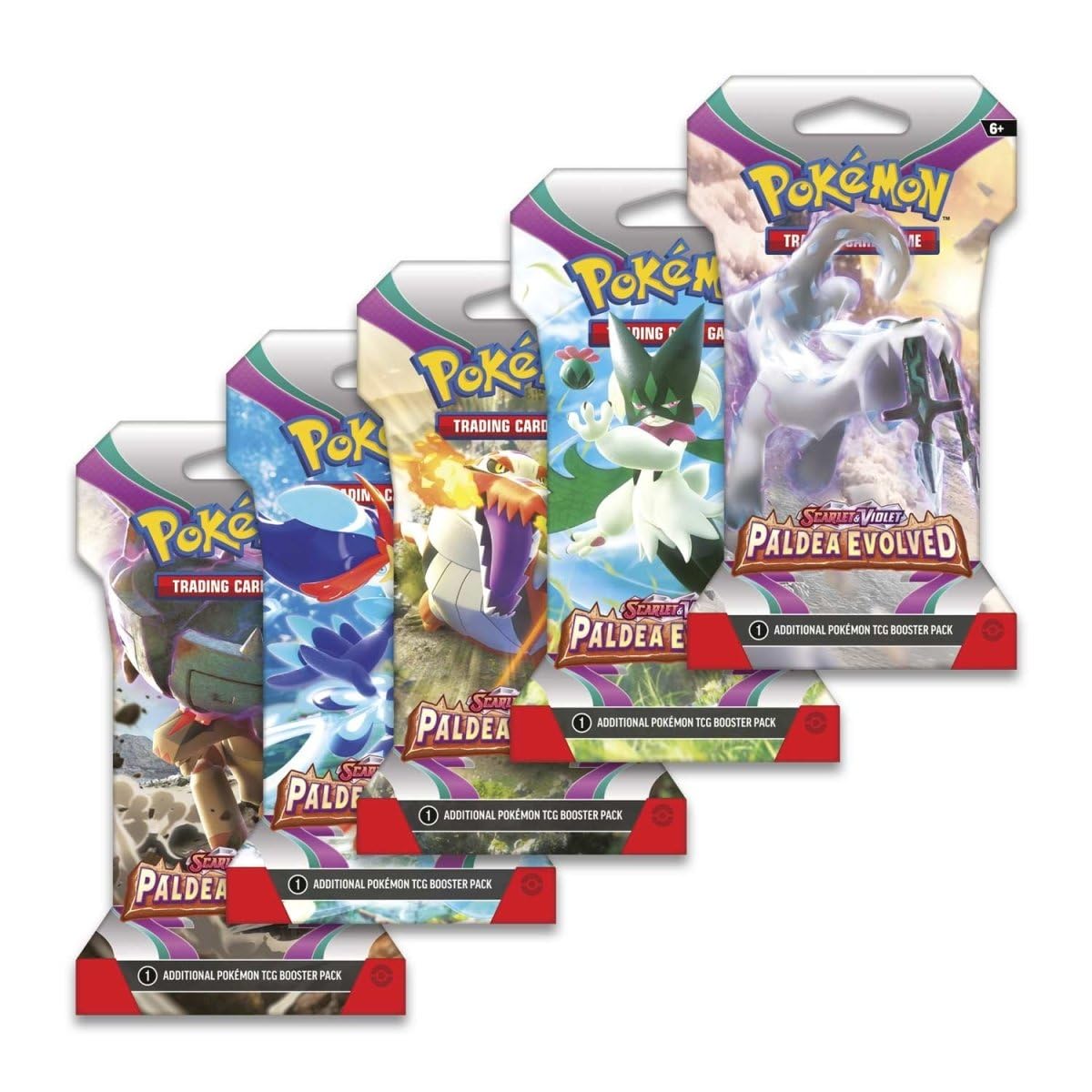 Scarlet and Violet Paldea Evolved Sleeved Booster Pack